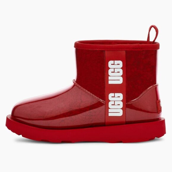 UGG Classic Clear Mini II Kids Waterproof Boots - Picture 4 of 10